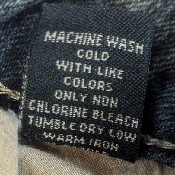 CJ Black Premium Size 34/32 Distressed Brown/Blue Skinny Flex - Picture 6 of 16